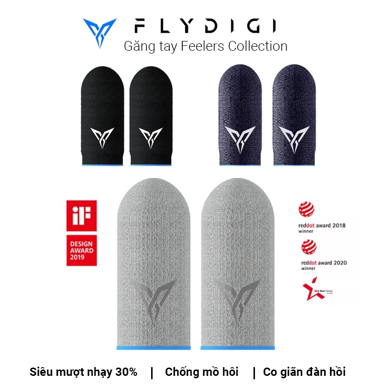 Găng tay cảm ứng chơi game FPS Flydigi Wasp Feelers 3 - Chống mồ hôi tốt, cực nhạy