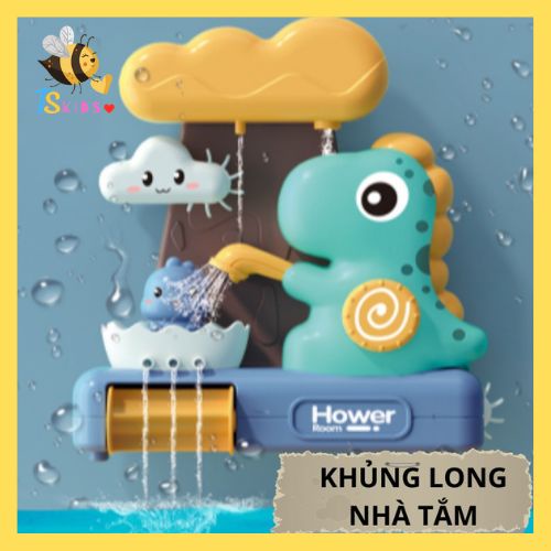 VÒI TẮM HÌNH KHỦNG LONG PHUN NƯỚC DỄ THƯƠNG CHO BÉ,PHUN NƯỚC TỰ ĐỘNG