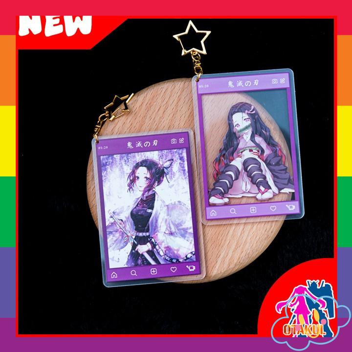 Móc Khóa Kimetsu No Yaiba - Nezuko Và Shinobu