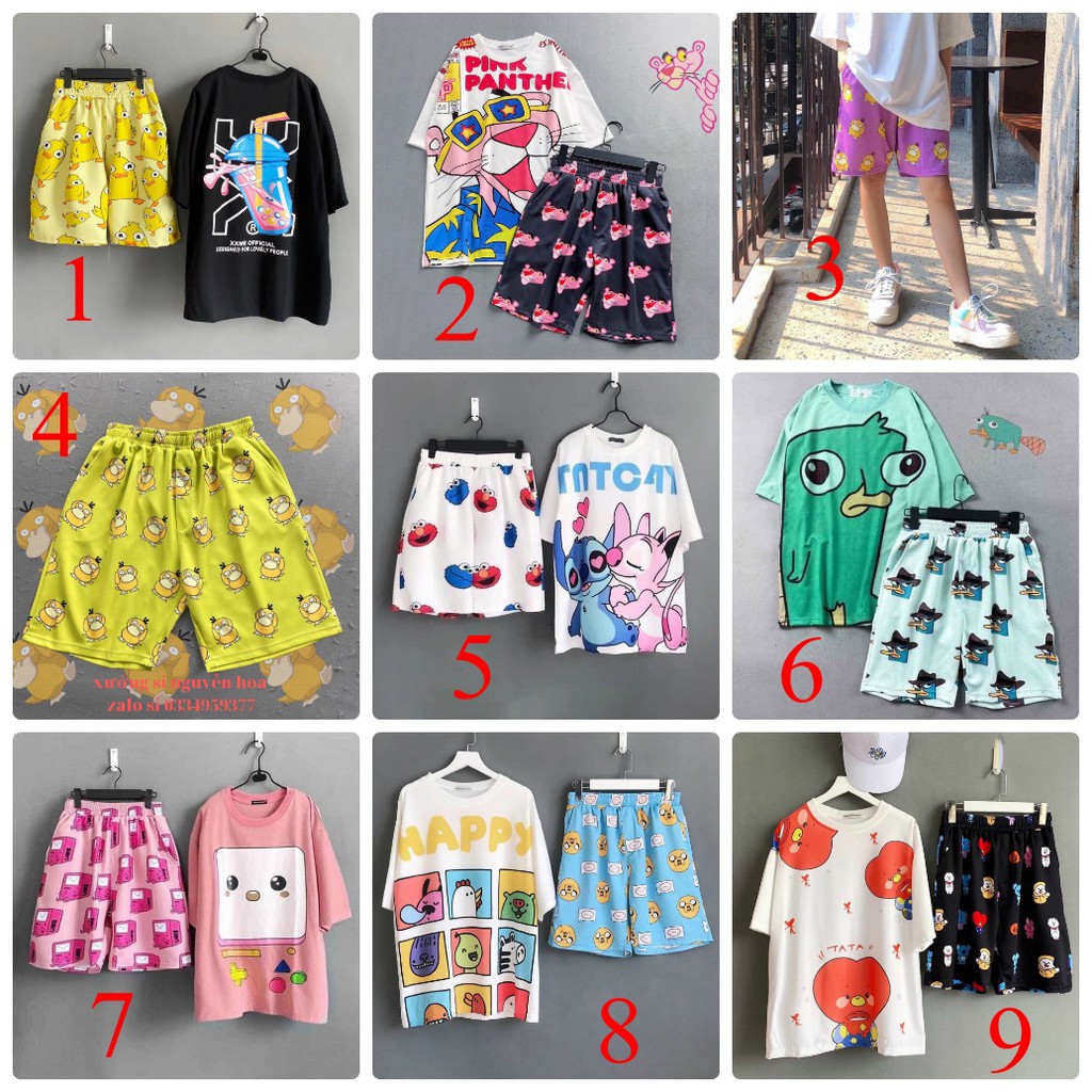 15 QUẦN ĐÙI HOẠT HÌNH CARTOON SIÊU CUTE HOT NHẤT 2020 ( có video thật) shop xưởng sỉ nguyễn hoa | BigBuy360 - bigbuy360.vn
