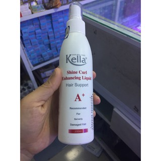 (CHÍNH HÃNG) Xịt Dưỡng Tóc Kella Dành Cho Tóc Xoăn 200ml