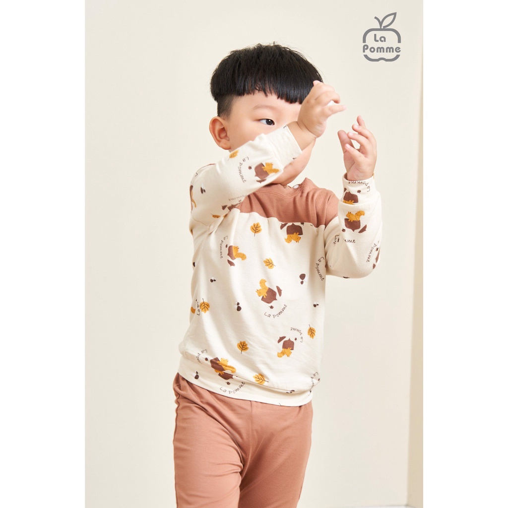 Bộ dài tay La Pomme Petit cho bé 8kg đến 19kg