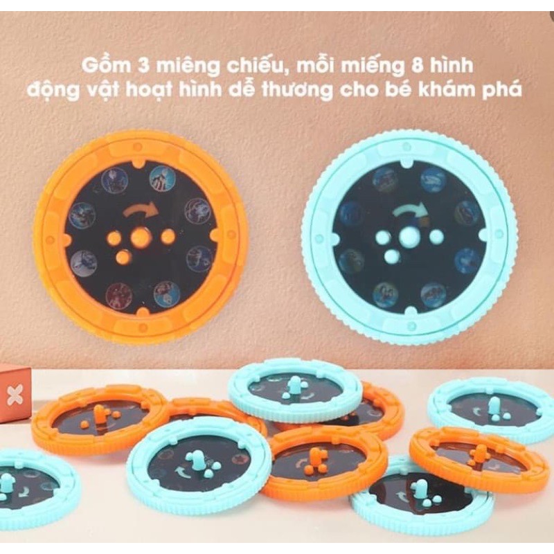 Đèn pin chiếu hình con vật