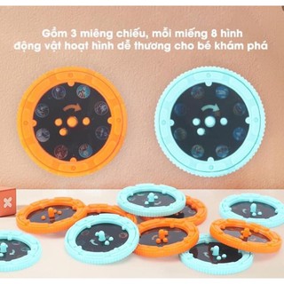 Đèn pin chiếu hình con vật