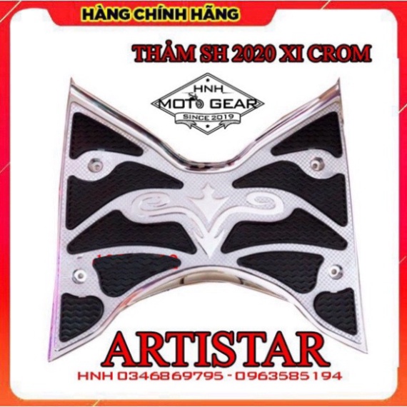 Thảm Để Chân Xi Crom SH 2020 Artista Chính Hãng