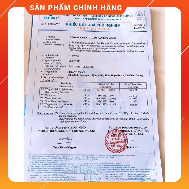 Kẹo socola giảm cân Chokolade Vaegttab, bản mới màu hồng