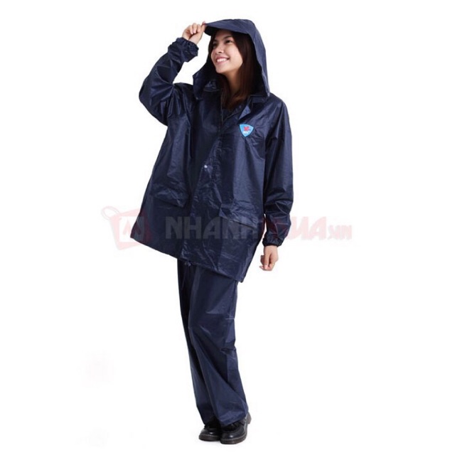 Bộ áo mưa vải dù tráng nhựa Thành Đô