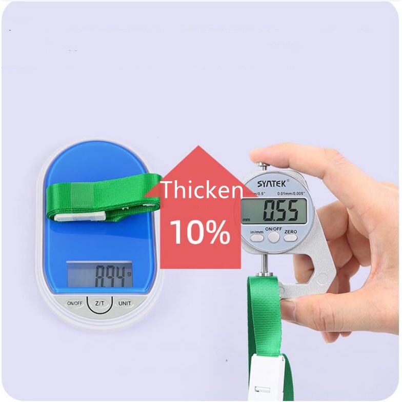 Dây Đeo Thẻ Bảng Tên 1.5CM Có Thể Gấp Gọn Tiện Dụng