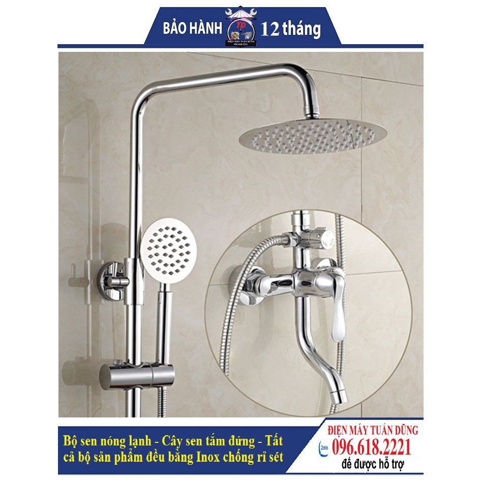 Bộ vòi hoa sen tắm nóng lạnh cây sen tắm đứng vòi hoa sen tắm đứng bộ vòi tắm đứng - vòi sen cây