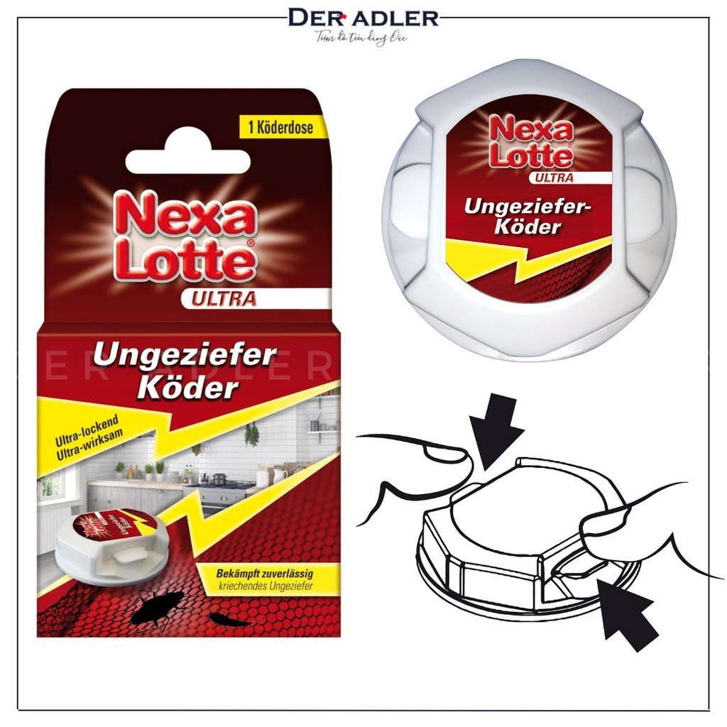 [Nội địa Đức] Hộp Đuổi Diệt Kiến,Gián NEXA LOTTE