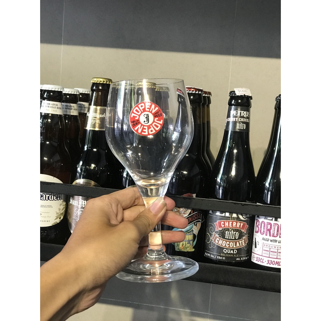 Ly uống bia Jopen thuỷ tinh cao cấp