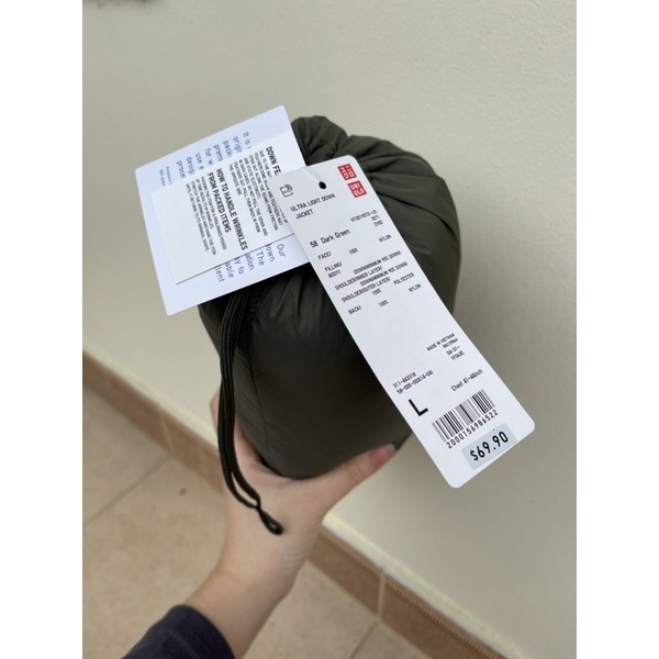 Áo lông vũ Ultra light down Uniqlo 2022