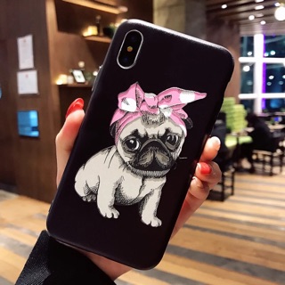 Ốp đôi chó Pug cho iphone