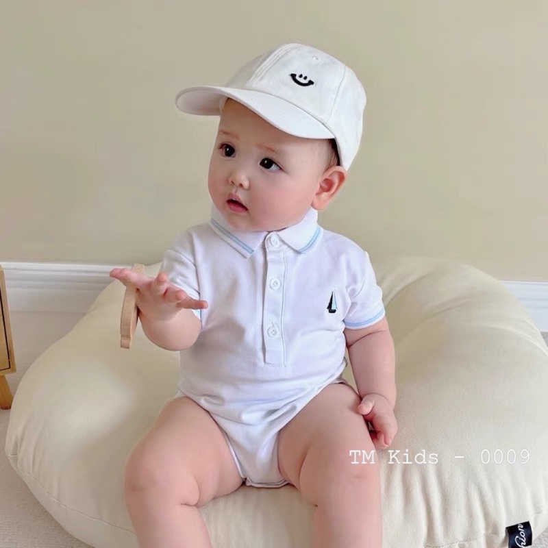 Body cho bé, body cộc tay cổ đức cho bé, bodysuit hè siêu xinh