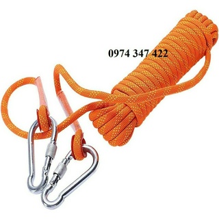 Dây cứu người dùng trong pccc và cứu hộ cứu nạn dài 20m có móc khóa có kiểm định