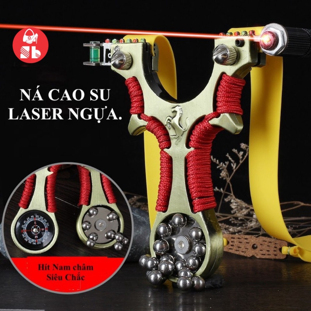 NÁ THUN - NÁ CAO SU NGỰA LAZER NGON BỔ RẺ kèm phụ kiện đầy đủ như hình