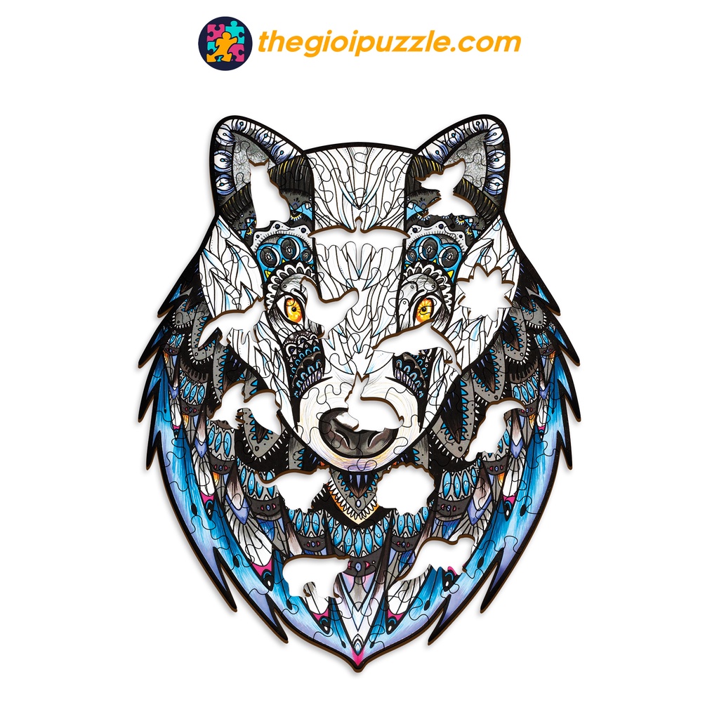 Bộ Xếp Hình Gỗ Thegioipuzzle Ghép Hình Puzzle con Nhím- TGP108