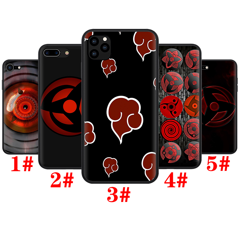 Ốp điện thoại silicone mềm TPU hoạt hình Naruto W140 cho iPhone 8 7 6S 6 Plus 5 5S SE 2016 2020