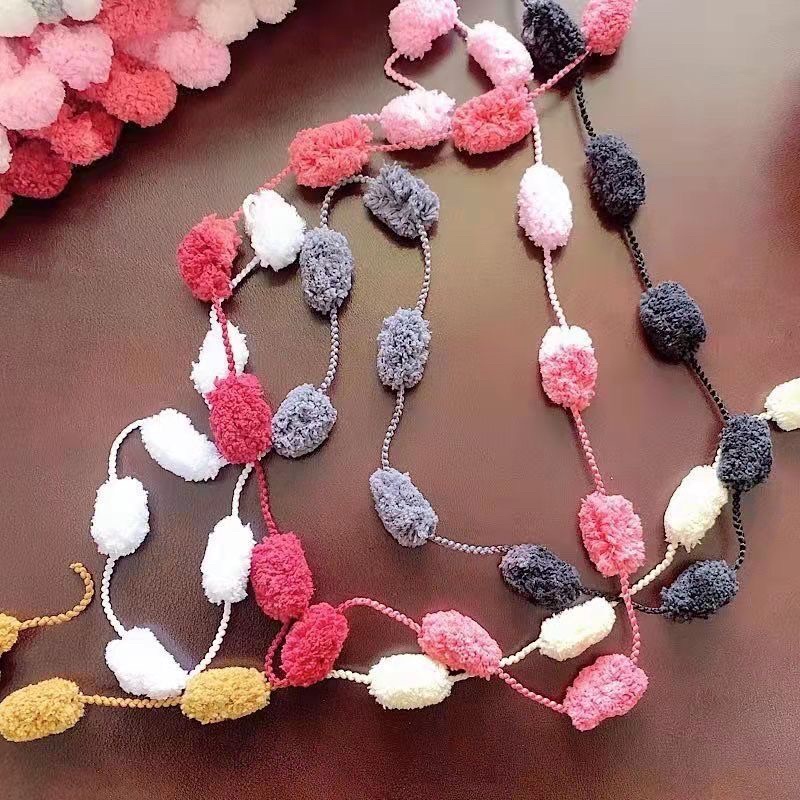 Len nhung tròn (cuộn 130gr)