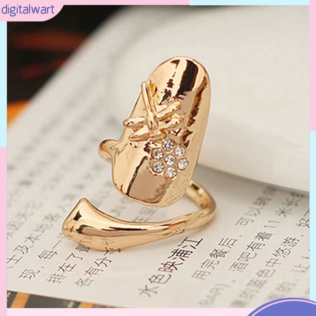 Nhẫn đeo tay hình chuồn chuồn đính đá thời trang sang trọng