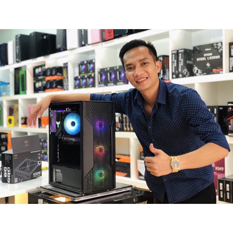 PC H410 giga Ram 8Gb i3 10100F box hãng Vga 1650 4Gb | BigBuy360 - bigbuy360.vn