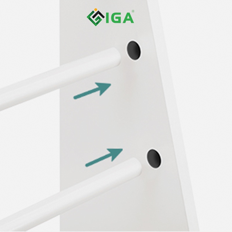 Kệ sách, kệ gỗ nhựa PVC để bàn IGA sắp xếp sách bàn làm việc gọn gàng - IG409