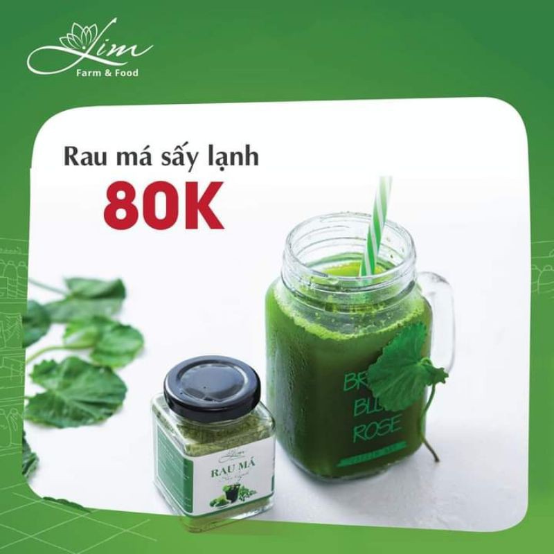 Bột rau củ sấy lạnh NGUYÊN CHẤT