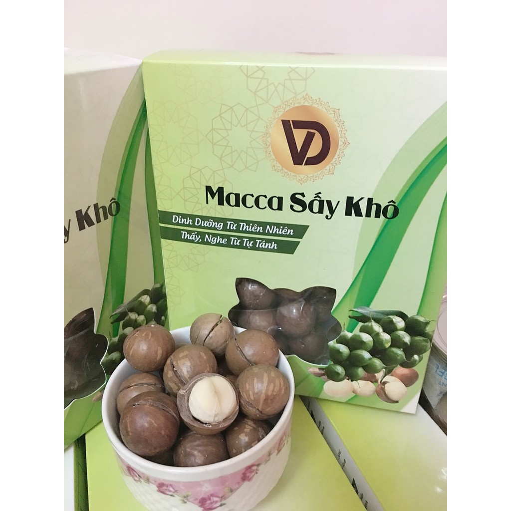 Hạt Macca Sấy Đak Lak Loại VIP (500gr) | BigBuy360 - bigbuy360.vn