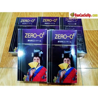 ✔️✔️[HÀNG JAPAN]  Bao cao Zero siêu mỏng hộp 12 cái-BCS Siêu Mỏng Cánh✔️✔️
