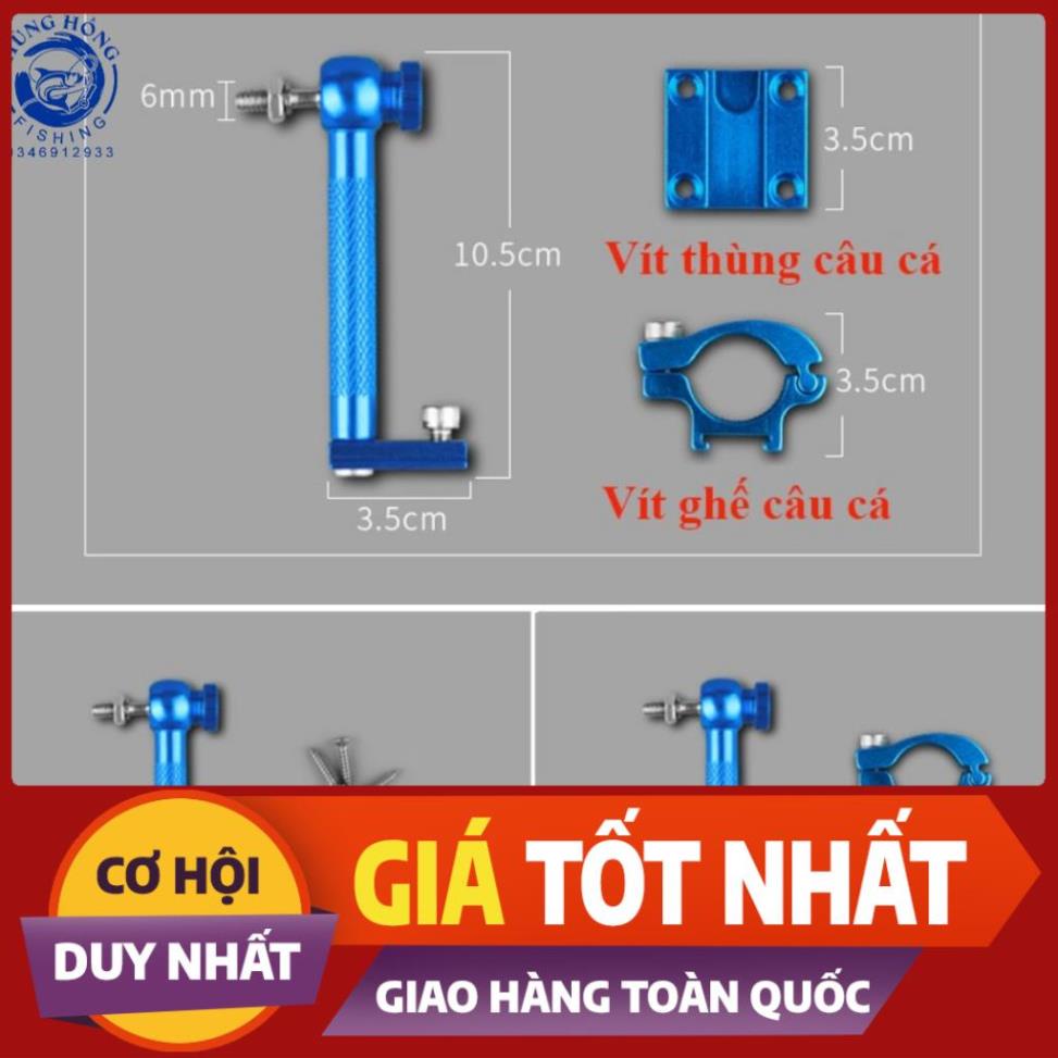 Pat Gắn Đèn Trợ Sáng - Lắp Ghế Câu , Thùng Câu Chuyên Dụng Cao Cấp