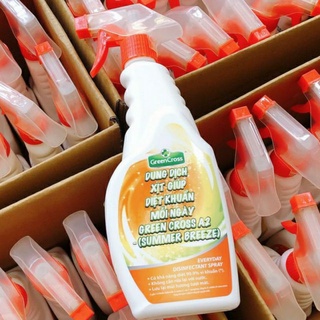 Green Cross A2 - Dung Dịch Xịt Diệt Khuẩn - chai 500ml