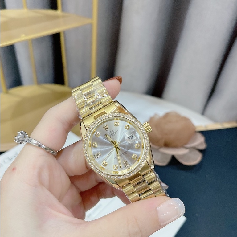 Đồng hồ nam Ro.colect mặt tròn dây kim loại sang trọng chống nước DH1519 - Shop953 | BigBuy360 - bigbuy360.vn