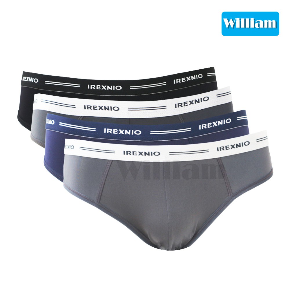 Hộp 4 Quần Lót Tam Giác Nam IREXNIO thun lạnh - Combo Quần Sịp Nam William - WS82