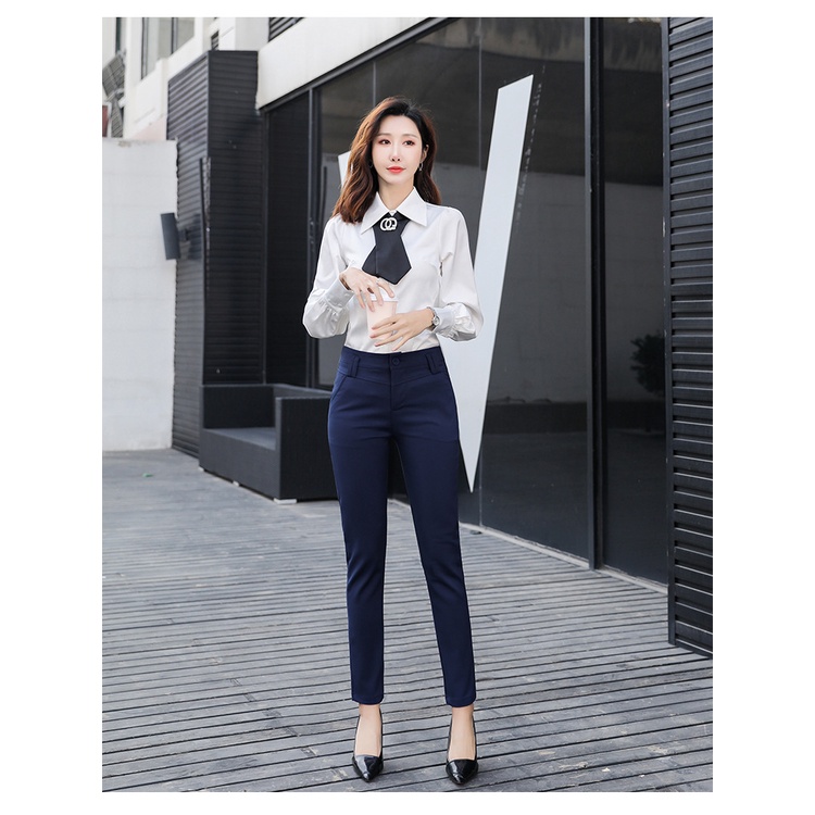 N55485 Quần tây nữ dài xuân hè hàng nhập