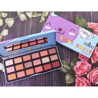 Bảng phấn mắt odbo love sweet od262