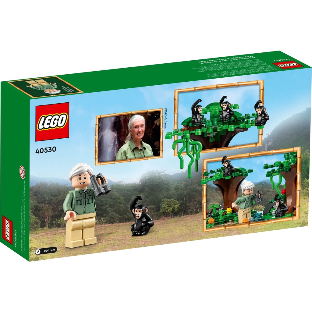 LEGO Exclusive 40530 Jane Goodall Tribute - Hàng độc