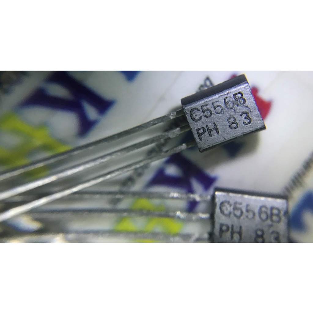 Combo 3 con IC Transistor Audio BC556 C556B TO-92 chính hãng Philips