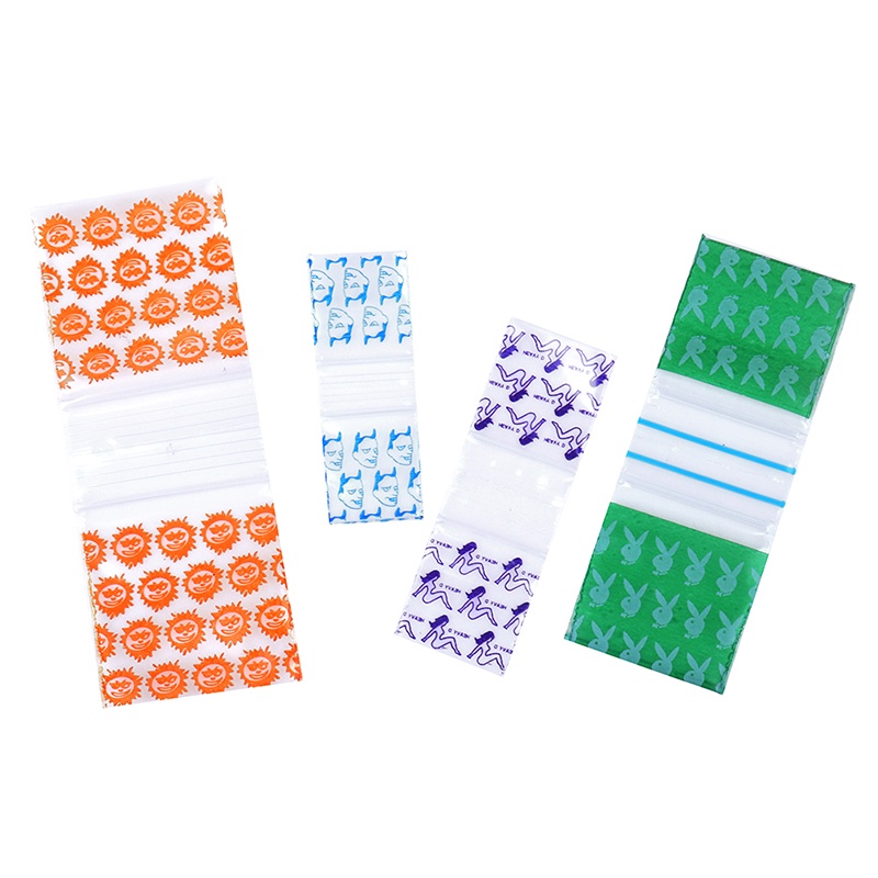Bộ 100 Túi Zip Kích Thước 1.6x2 / 1.8x2.5 / 2.5x3 Chất Lượng Cao