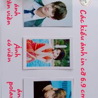 Combo album + 90 ảnh 6*9 cm đã ép