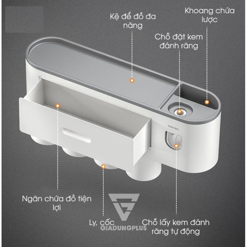 Kệ cắm chải, kệ để đồ nhà tắm OENON  đa năng hàng nhập khẩu