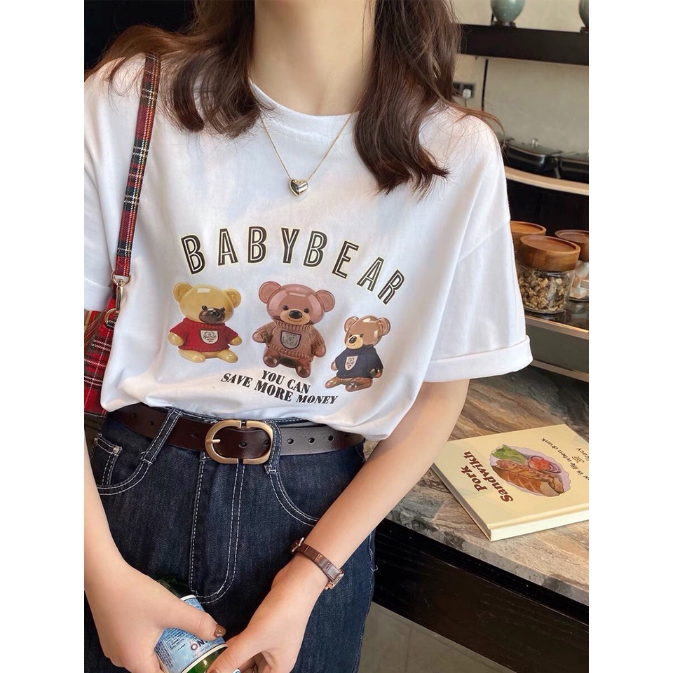 áo thun gấu Temi-phông 3158 mới | BigBuy360 - bigbuy360.vn