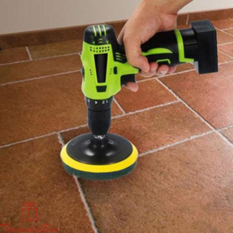 Bộ 6 đầu cọ vệ sinh nhà tắm gắn máy khoan