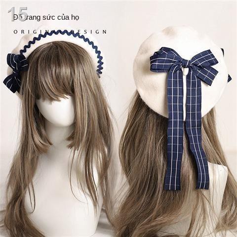 Mũ nồi kiểu Nhật, phụ kiện đồng phục JK nguyên bản khuôn mặt tròn nhỏ lộ mẫu mới năm 2020, họa sĩ nữ mùa đông dễ thư