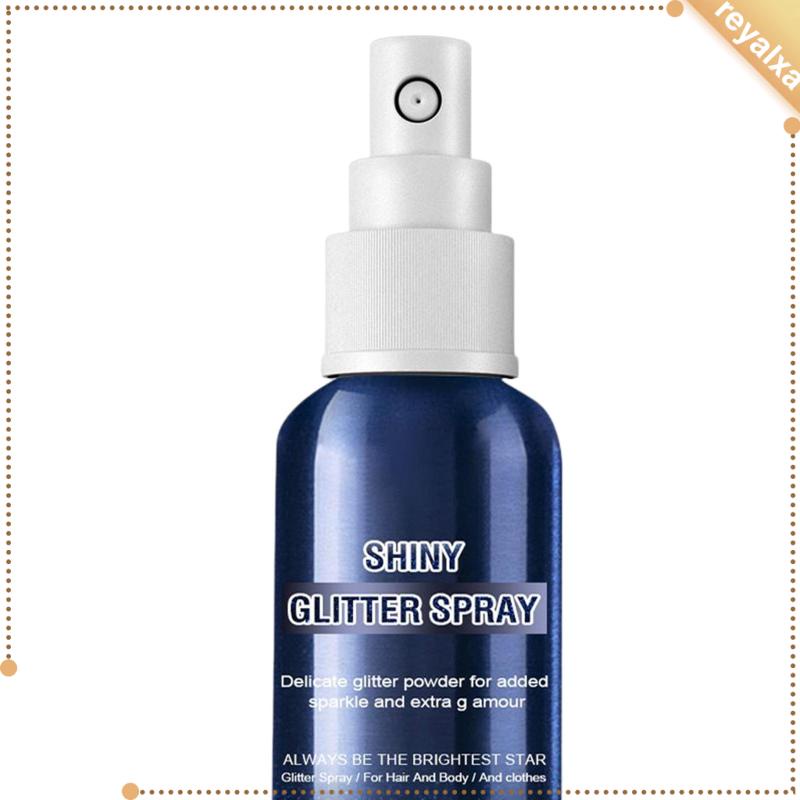 Xịt Kim Tuyến Lấp Lánh Dùng Trang Điểm Cơ Thể / Mặt / Vai / Tay / Chân