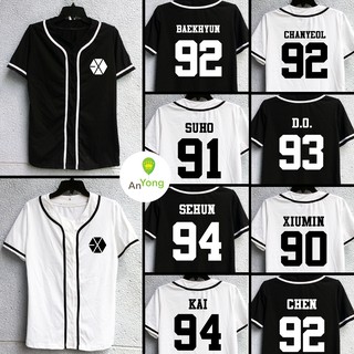 ÁO THUN BÓNG CHÀY EXO MEMBER