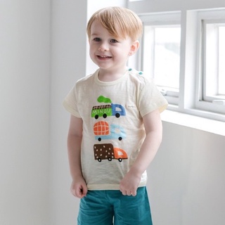 Bộ cotton giấy xuất Hàn bé trai