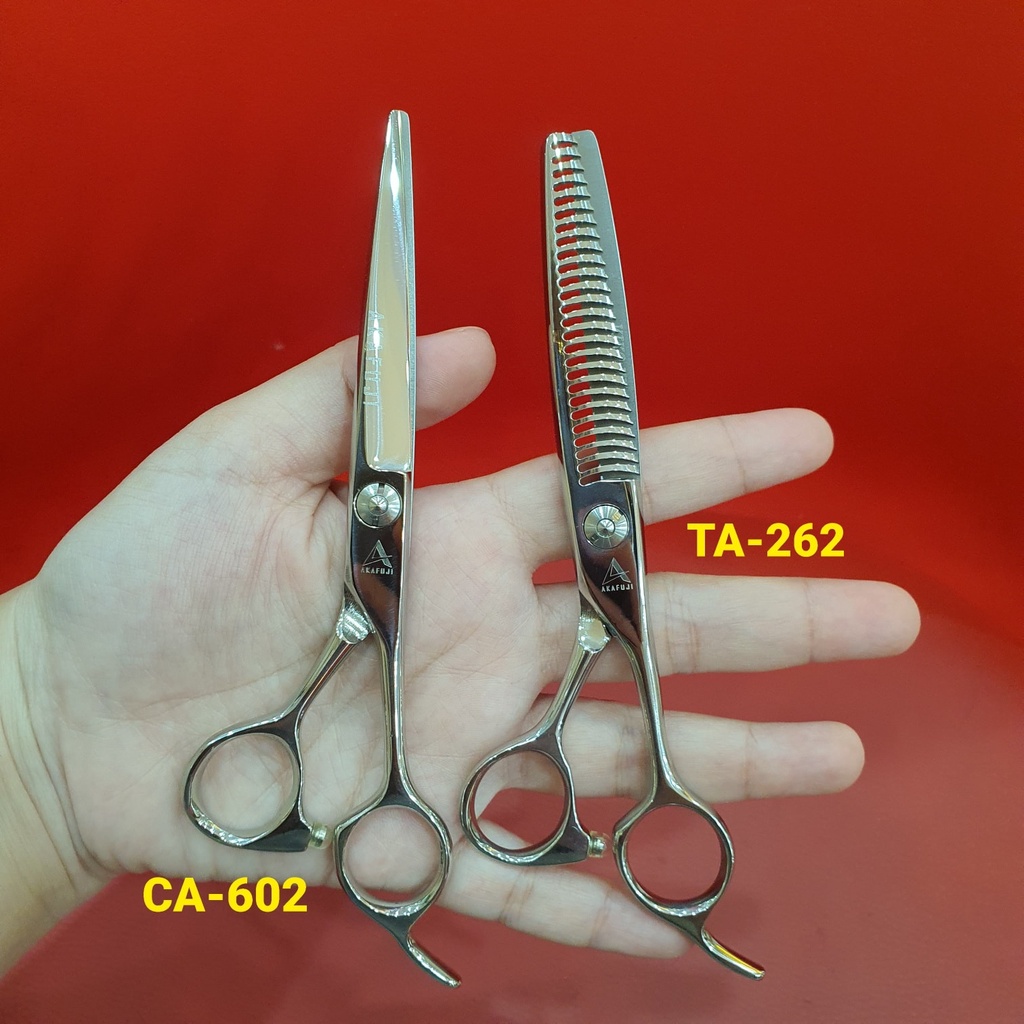 Combo Kéo Cắt Tỉa CA 602 + TA 262 Tặng Lược Nhật YS-339 Hàng Chính Hãng