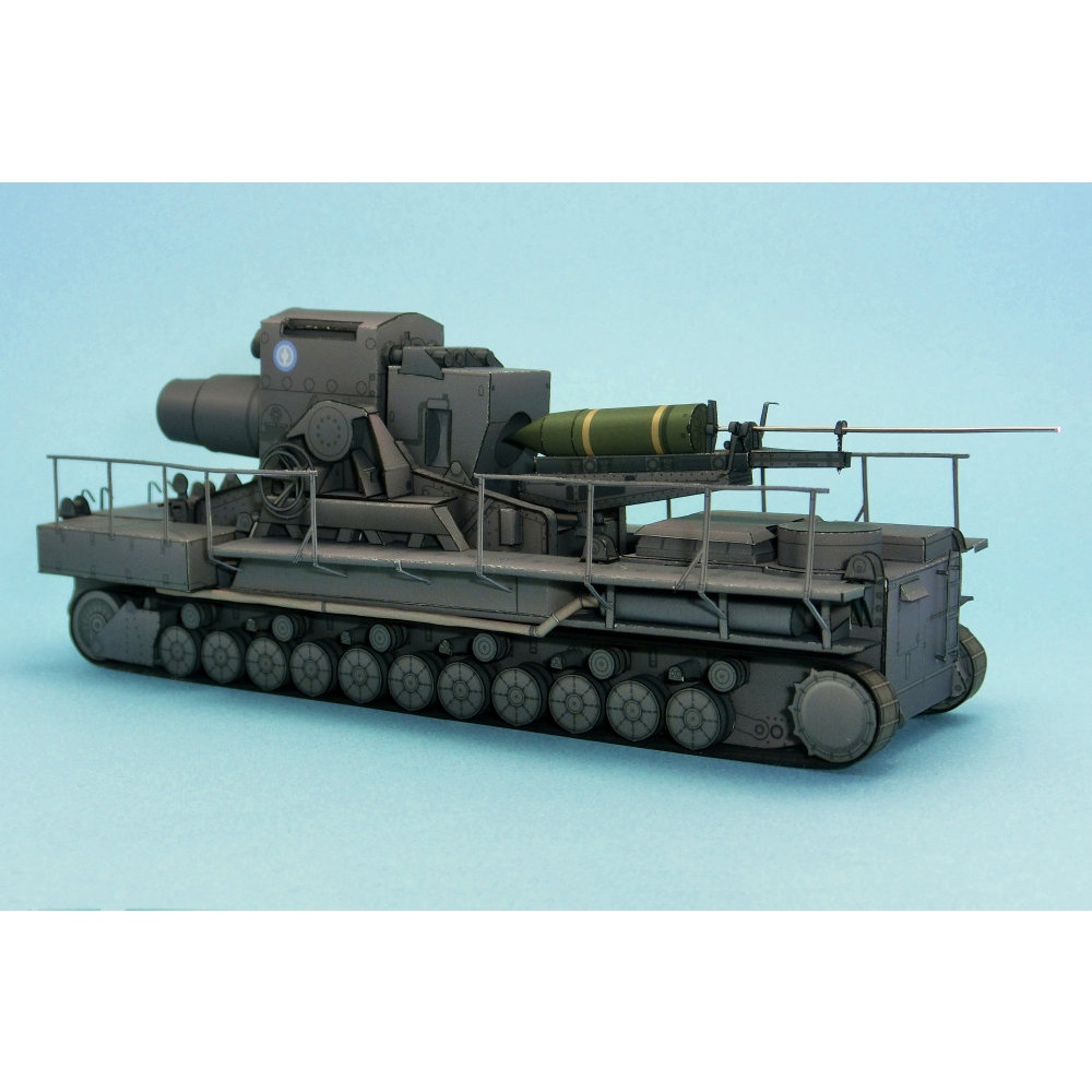 Mô hình giấy 3D  Mörser Karl tỉ lệ 1/72