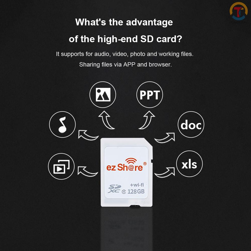 Thẻ Nhớ SDHC Class 10 32GB Không Dây EZ Share Dành Cho Thẻ Nhớ SD