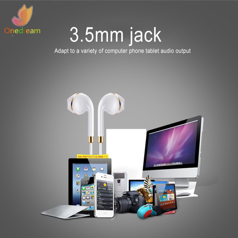 Tai Nghe In-ear Cho Apple Iphone 6s 7 / 8 Xiaomi Samsung Sony